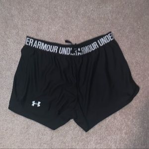 Under armour track shorts